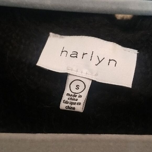 ANTHRO HARLYN BLACK KNITTED LOOP VEST SZ S - Picture 4 of 9